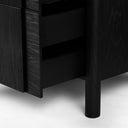 Astra Pollard Media Console - Brushed Ebony Oak