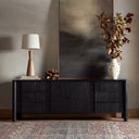 Astra Pollard Media Console - Brushed Ebony Oak