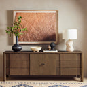 Astra Pollard Media Console - Tan Oak