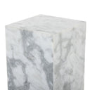 Luxe Modern Marble Pedestal - Small