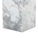 Luxe Modern Marble Pedestal - Small