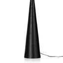Halcyon Floor Lamp - Hammered Black Aluminum