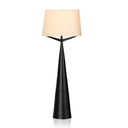 Halcyon Floor Lamp - Hammered Black Aluminum