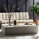 Verano Otero Rectangular Outdoor Coffee Table - Blanc Stone