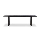 Vesper Warby Dining Table - Worn Black Oak