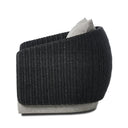 Verity Outdoor Swivel Chair - Faux Black Hyacinth