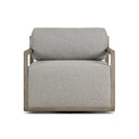 Artisan Crest Stroud Outdoor Swivel Chair - Stained Aged Grey-Fsc