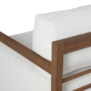 Artisan Crest Stroud Outdoor Swivel Chair - Stained Toasted Brown-Fsc