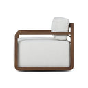 Artisan Crest Stroud Outdoor Swivel Chair - Stained Toasted Brown-Fsc