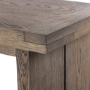 Vesper Warby Console Table - Worn Oak Veneer