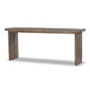 Vesper Warby Console Table - Worn Oak Veneer