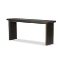 Vesper Warby Console Table - Worn Black Veneer