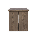 Elara Warby Desk - Worn Oak Veneer