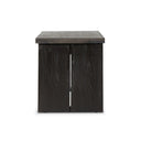 Elara Warby Desk - Worn Black Veneer