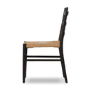 Solara Ladder Back Outdoor Dining Chair - Aged Ebony Teak