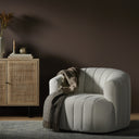 Serene Swivel Chair - Fiqa Boucle Natural