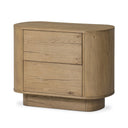 Opulent Paden Nightstand - Worn Oak