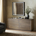 Aveline Warby 6 Drawer Dresser - Worn Oak Veneer