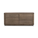 Aveline Warby 6 Drawer Dresser - Worn Oak Veneer