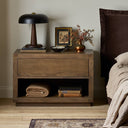 Aveline Nightstand - Worn Oak Veneer