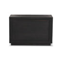 Verity Warby Nightstand - Worn Black Oak Veneer