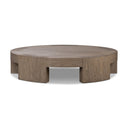 Aveline Sheffield Coffee Table - Warm Natural Flat Oak Veneer Large