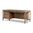 Aveline Suspension Desk - Rustic Grey Veneer