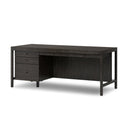 Aveline Suspension Desk - Smoked Black Veneer