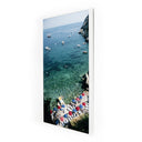 Verano Porto Ercole Beach by Slim Aarons - 48X72 White Maple Floater