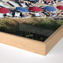 Verano Porto Ercole Beach by Slim Aarons - 48X72 White Oak Floater