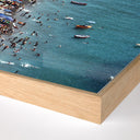 Aria Beach In Positano by Slim Aarons - 48X72 White Oak Floater