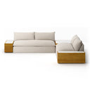 Verity Outdoor 2Pc Sectional W Coffee End Tables - Faye Sand