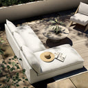 Luxe Grant Outdoor 2-Piece Sectional - Faye Cream