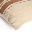 Handwoven Merido Pillow - Beige - 22X22 Cover Only