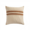 Handwoven Merido Pillow - Beige - 22X22 Cover Insert
