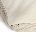 Elegant Handwoven Merido Pillow - Black - 22X22 Cover Only