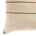 Handwoven Merido Pillow - Beige - 20X20 Cover Insert