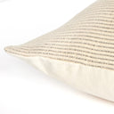 Handwoven Merido Pillow - Beige - 20X20 Cover Insert