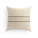 Handwoven Merido Pillow - Beige - 20X20 Cover Only