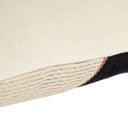 Elegant Handwoven Merido Pillow - Black - 14X20 Cover Insert