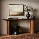 Verity Large Console Table - Seasoned Brown Acacia