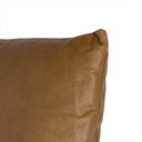Premium Leather and Linen Pillow - 20X20