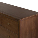Luxe Haven Sullivan 10 Drawer Dresser - Saddle Tan