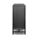 Luxe Haven Sullivan 10 Drawer Dresser - Brushed Black Acacia Solid