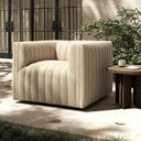 Solara Augustine Outdoor Swivel Chair - Casa Cream