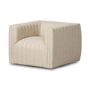Solara Augustine Outdoor Swivel Chair - Casa Cream