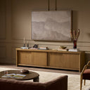 Laredo Media Console - Worn Oak