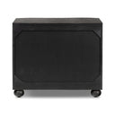 Aria Tiago Nightstand - Distressed Black