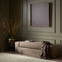 Verano Wide Arm Slipcover Accent Bench - Brussels Coffee