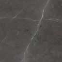 Aveline Modern Marble Plinth End Table - Grey Italian Marble